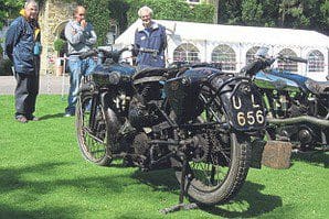 T E Lawrence's penultimate SS100 attracts attention at Brough Rally ...