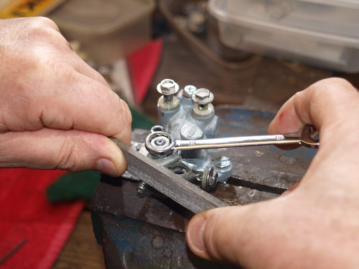 Restricting Fixing Five Minute Fix – fragile fixings | Classic Bike Hub