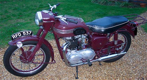 1955 Triumph Speed Twin Classic Bike Hub