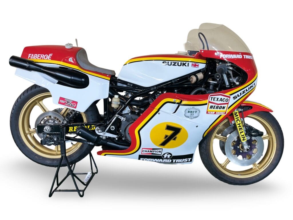 The Ex-Barry Sheene; Championship Winning; Works; Texaco Heron Team Suzuki, 1977 Suzuki 500cc RG500 XR14 Grand Prix Racing Motorcycle