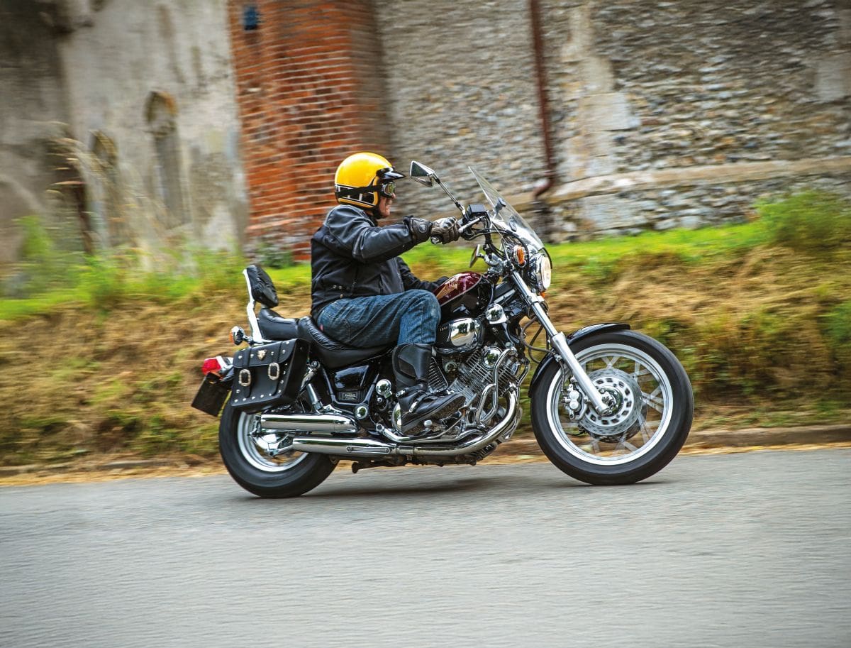Yamaha XV1100 Virago test ride